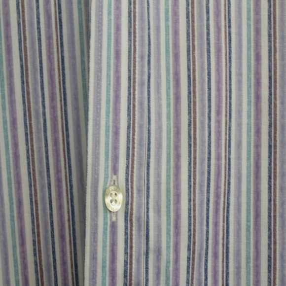 Recent Etro men's shirt sz 38 Italy cotton - Picture 3 of 5